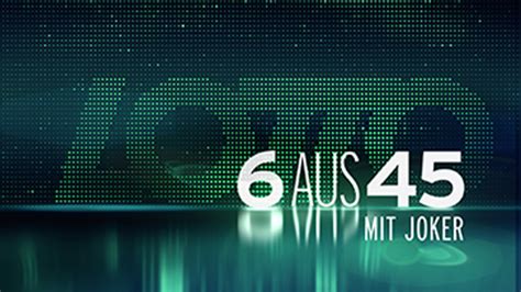lotto 6 aus 45 mit joker episode 2|Frei verfügbare Livestreams – ORF.